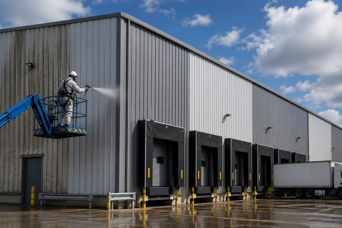 Can Commercial Cladding Be Painted in Any Colour?