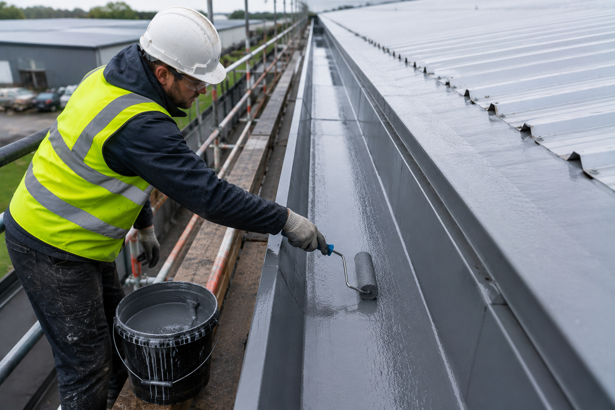 Commercial Gutter Refurbishment UK | ProClad Coatings